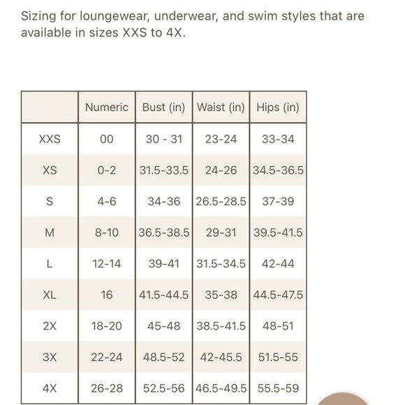 SKIMS Swim Sleeveless One Piece Cocoa 4X - Picture 12 of 12